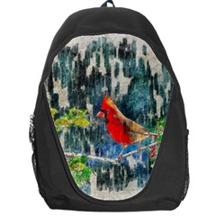 Texture Art Decoration Abstract Bird Nature Backpack Bag