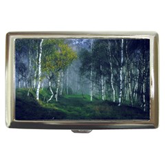 Birch Forest Nature Landscape Cigarette Money Case by Pakrebo