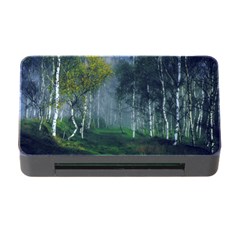 Birch Forest Nature Landscape Memory Card Reader With Cf by Pakrebo