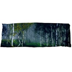 Birch Forest Nature Landscape Body Pillow Case Dakimakura (two Sides) by Pakrebo