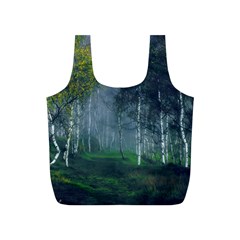 Birch Forest Nature Landscape Full Print Recycle Bag (s) by Pakrebo