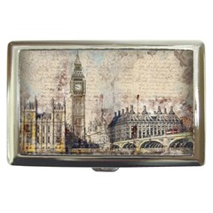 London Westminster Bridge Building Cigarette Money Case by Pakrebo