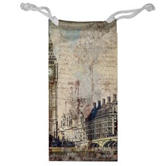 London Westminster Bridge Building Jewelry Bag by Pakrebo