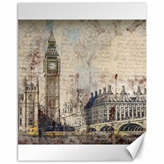 London Westminster Bridge Building Canvas 11  X 14  by Pakrebo