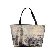 London Westminster Bridge Building Classic Shoulder Handbag by Pakrebo