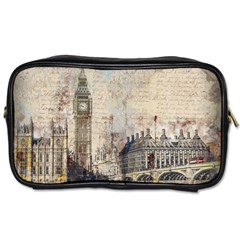 London Westminster Bridge Building Toiletries Bag (two Sides) by Pakrebo