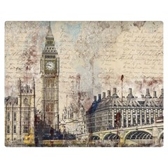 London Westminster Bridge Building Double Sided Flano Blanket (medium)  by Pakrebo