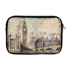 London Westminster Bridge Building Apple Macbook Pro 17  Zipper Case by Pakrebo