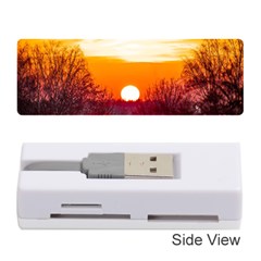 Sun Evening Sunset Sky Landscape Memory Card Reader (stick) by Pakrebo