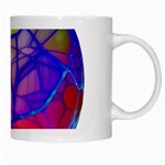 Isolated Transparent Sphere White Mugs Right