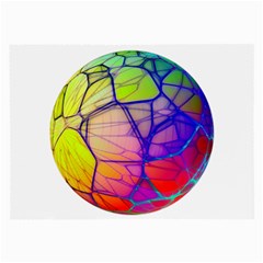 Isolated Transparent Sphere Large Glasses Cloth (2 Sides) by Pakrebo