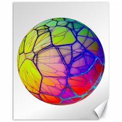 Isolated Transparent Sphere Canvas 11  X 14  by Pakrebo