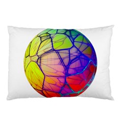 Isolated Transparent Sphere Pillow Case by Pakrebo