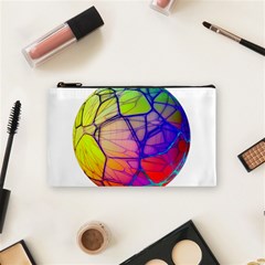 Isolated Transparent Sphere Cosmetic Bag (small) by Pakrebo