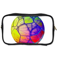 Isolated Transparent Sphere Toiletries Bag (one Side) by Pakrebo