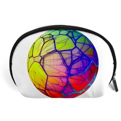 Isolated Transparent Sphere Accessory Pouch (large) by Pakrebo