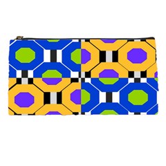 Octagon Blue Pencil Cases by impacteesstreetwear