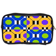 Octagon Blue Toiletries Bag (one Side) by impacteesstreetwear