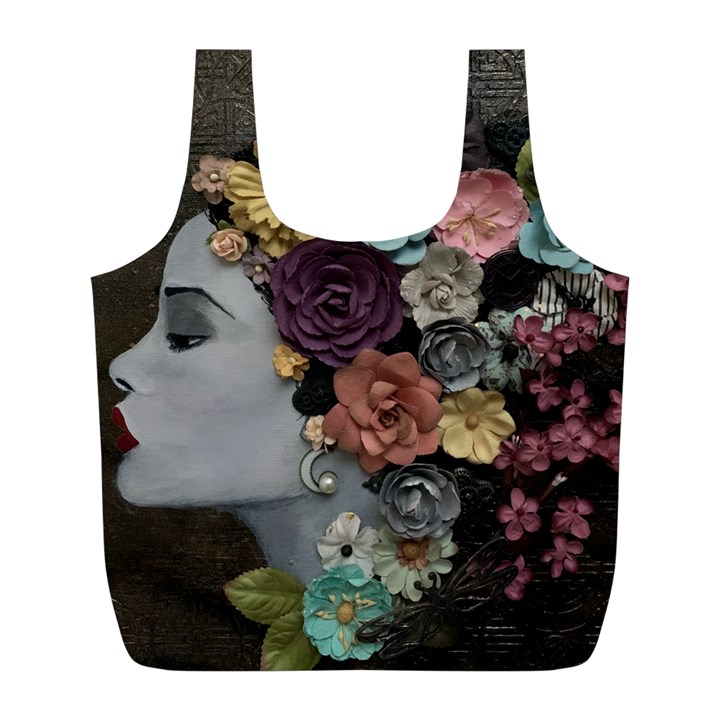 Asian Beauty Full Print Recycle Bag (L)