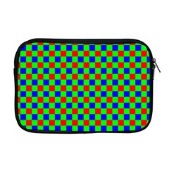 Check Pattern Red, Green, Blue Apple Macbook Pro 17  Zipper Case by ChastityWhiteRose