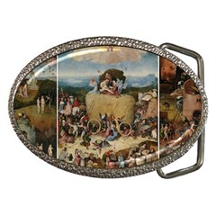 Heronimus Bosch The Haywagon 2 Belt Buckles