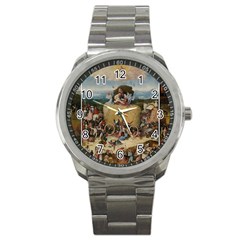 Heronimus Bosch The Haywagon 2 Sport Metal Watch