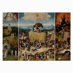 Heronimus Bosch The Haywagon 2 Large Glasses Cloth by impacteesstreetwearthree