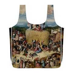 Heronimus Bosch The Haywagon 2 Full Print Recycle Bag (l)