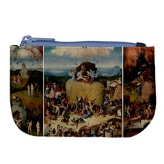 Heronimus Bosch The Haywagon 2 Large Coin Purse