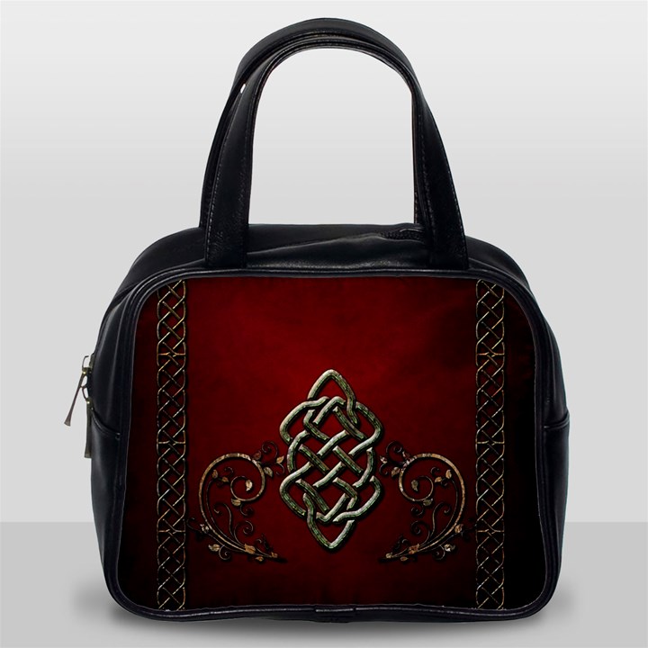 Wonderful Decorative Celtic Knot Classic Handbag (One Side)