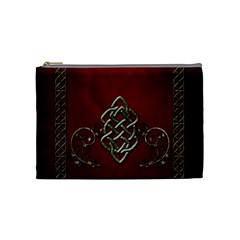 Wonderful Decorative Celtic Knot Cosmetic Bag (medium) by FantasyWorld7