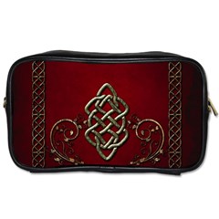 Wonderful Decorative Celtic Knot Toiletries Bag (one Side) by FantasyWorld7