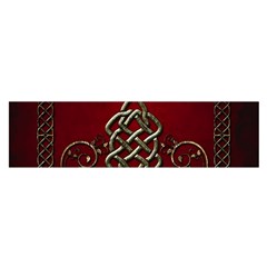 Wonderful Decorative Celtic Knot Satin Scarf (oblong) by FantasyWorld7