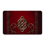 Wonderful Decorative Celtic Knot Magnet (Rectangular) Front