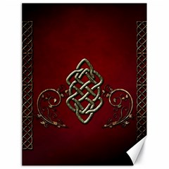 Wonderful Decorative Celtic Knot Canvas 18  X 24  by FantasyWorld7