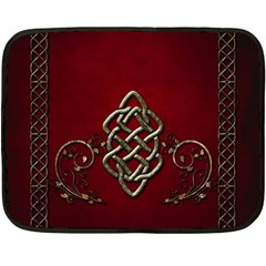 Wonderful Decorative Celtic Knot Double Sided Fleece Blanket (mini)  by FantasyWorld7