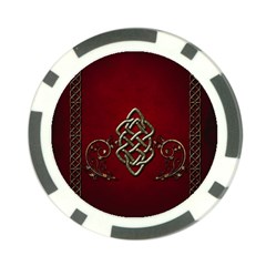 Wonderful Decorative Celtic Knot Poker Chip Card Guard (10 Pack) by FantasyWorld7