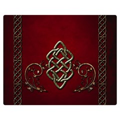 Wonderful Decorative Celtic Knot Double Sided Flano Blanket (medium)  by FantasyWorld7