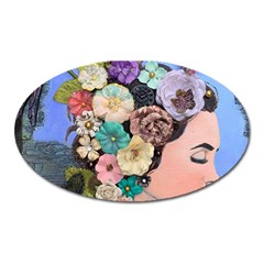 Dream  Oval Magnet by CKArtCreations