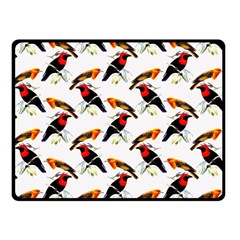 Birds 1 Fleece Blanket (small) by ArtworkByPatrick