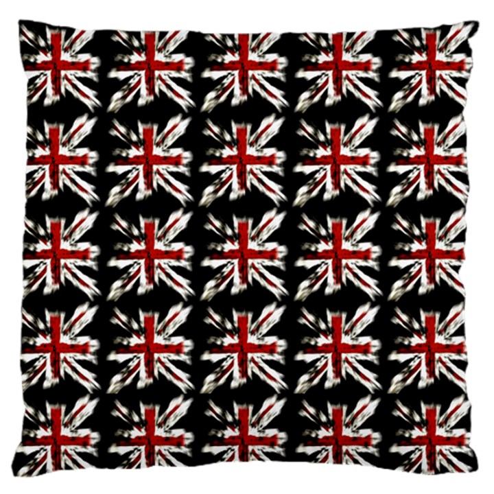 British Flag Standard Flano Cushion Case (One Side)