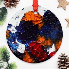 Falling Leaves Ornament (round) by WILLBIRDWELL