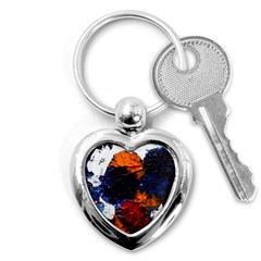 Falling Leaves Key Chain (heart) by WILLBIRDWELL