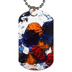 Falling Leaves Dog Tag (one Side) by WILLBIRDWELL