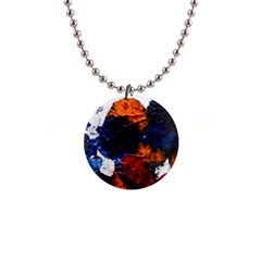 Falling Leaves 1  Button Necklace by WILLBIRDWELL