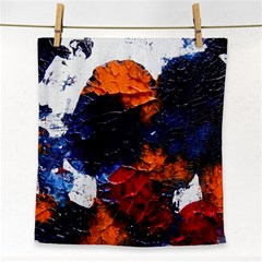 Falling Leaves Face Towel by WILLBIRDWELL