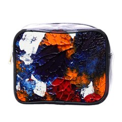 Falling Leaves Mini Toiletries Bag (one Side) by WILLBIRDWELL