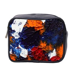 Falling Leaves Mini Toiletries Bag (two Sides) by WILLBIRDWELL