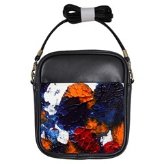 Falling Leaves Girls Sling Bag by WILLBIRDWELL