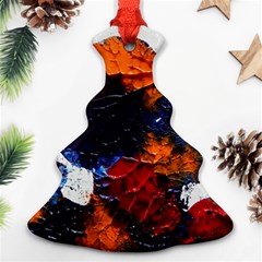 Falling Leaves Ornament (christmas Tree) 